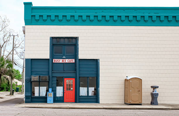 Portable bathroom rental in Bowman, ND