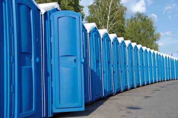 Porta potty delivery and setup in Bowman, ND